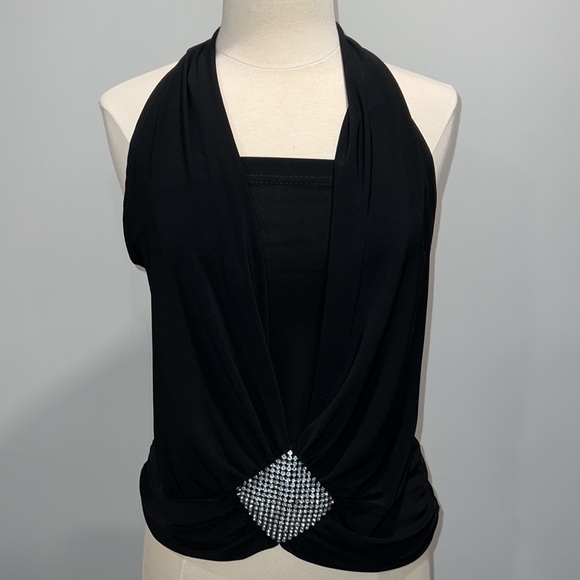 Frank Lyman halter top, small - Picture 2 of 8